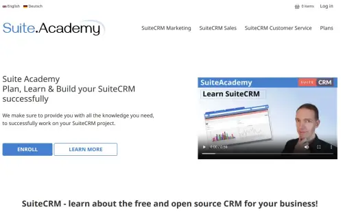 Suite.Academy - Plan, Learn & Build your SuiteCRM successfully